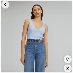 Everlane Light Blue Air Tank